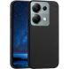 Силіконовий (TPU) чохол Deexe Matte Case для Xiaomi Redmi 17 - Black (429031B). Фото 1 з 8