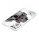 Силиконовый (TPU) чехол Deexe Pretty Glossy для Samsung Galaxy J4+ (J415) - Skull and Flowers (201547J). Фото 2 из 5
