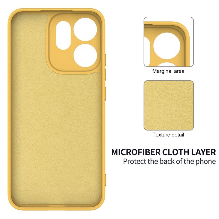 Силиконовый (TPU) чехол Deexe Silicone Case для OPPO Reno 15 Pro - Black: фото 7 из 9