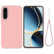 Силиконовый (TPU) чехол Deexe Silicone Case для Samsung Galaxy A37 (A376) - Pink (406011P)