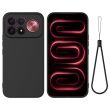 Силіконовий (TPU) чохол Deexe Silicone Case для Xiaomi Poco F9 Ultra - Black (430114B)