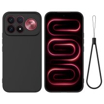 Силіконовий (TPU) чохол Deexe Silicone Case для Xiaomi Poco F9 Ultra - Black: фото 1 з 9