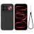 Силіконовий (TPU) чохол Deexe Silicone Case для Xiaomi Poco F9 Ultra - Black: фото 1 з 9