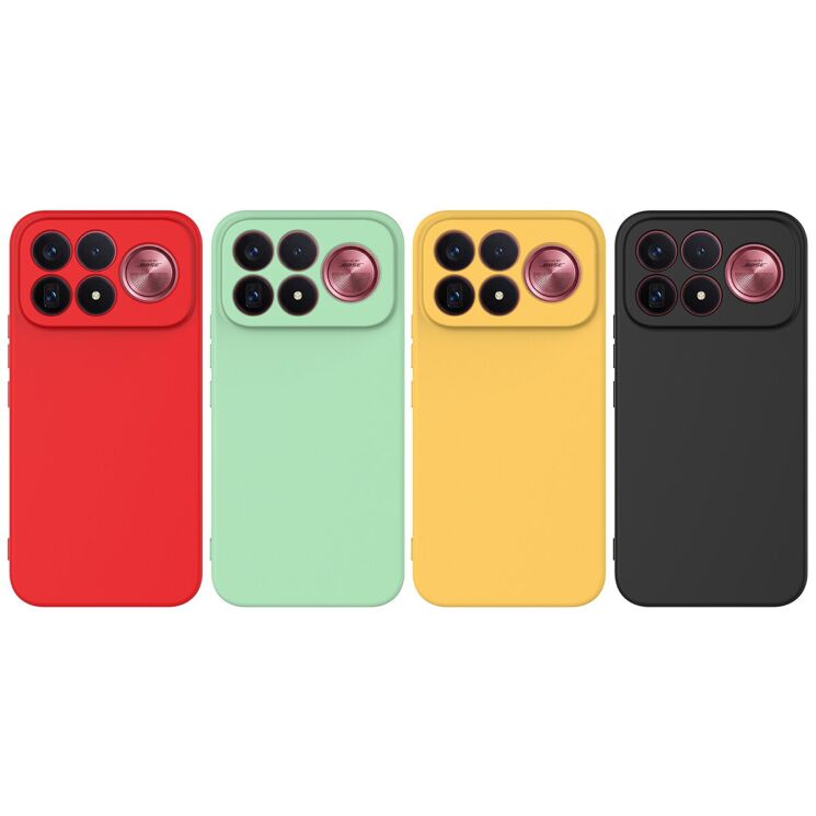 Силіконовий (TPU) чохол Deexe Silicone Case для Xiaomi Poco F9 Ultra - Black: фото 2 з 9