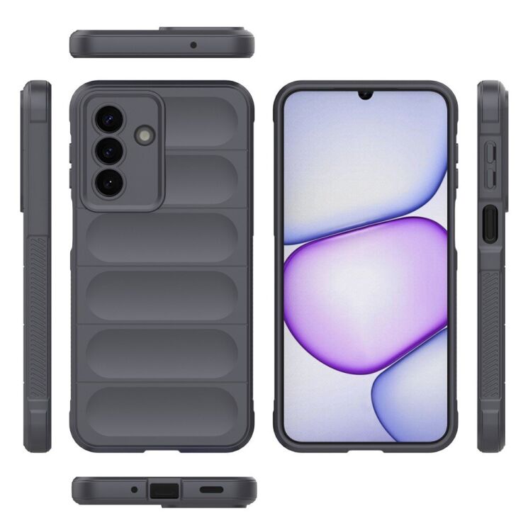 Силиконовый (TPU) чехол Deexe Terra Case для Samsung Galaxy A27 (A276) - Dark Grey (408610DH) Силиконовый (TPU) чехол Deexe Terra Case для Samsung Galaxy A27 (A276) - Dark Grey: фото 2 из 3