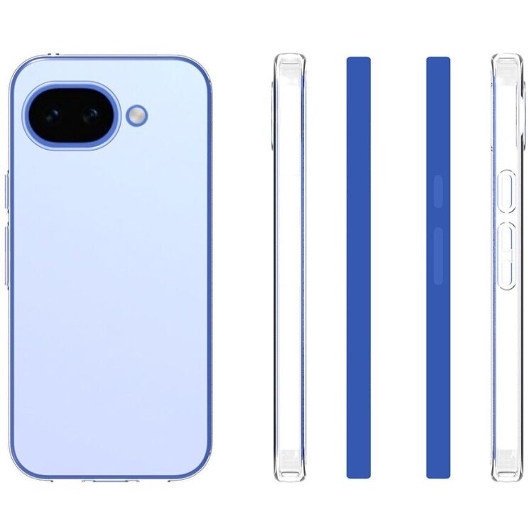 Силиконовый (TPU) чехол Deexe UltraThin для Google Pixel 10a - Transparent: фото 5 из 5