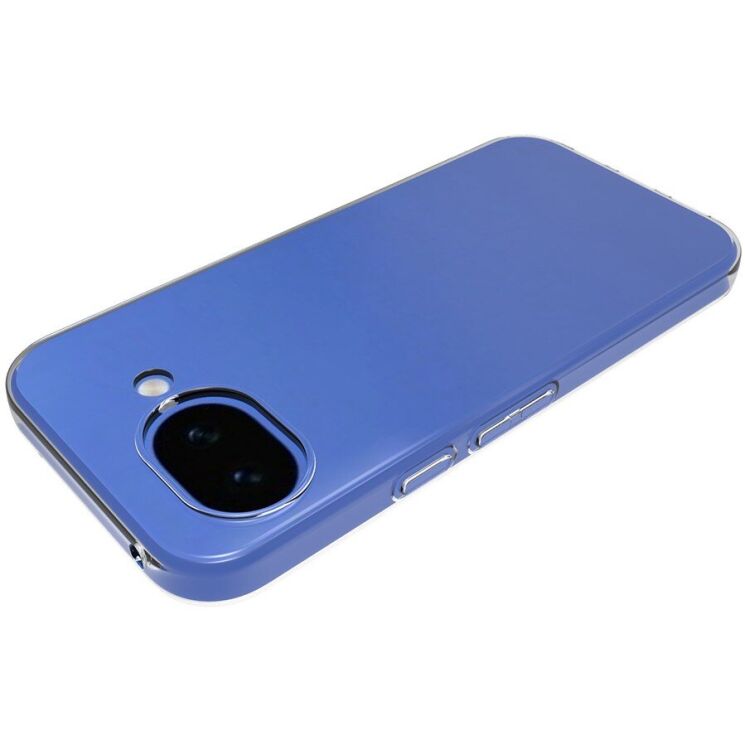 Силиконовый (TPU) чехол Deexe UltraThin для Google Pixel 10a - Transparent: фото 2 из 5