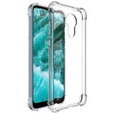 Силиконовый (TPU) чехол IMAK Airbag Case для Nokia C30 - Transparent: фото 1 из 12