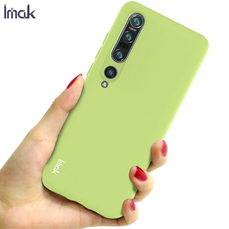 Силиконовый (TPU) чехол IMAK UC-1 Series для Xiaomi Mi 10 Pro - Green: фото 6 из 6