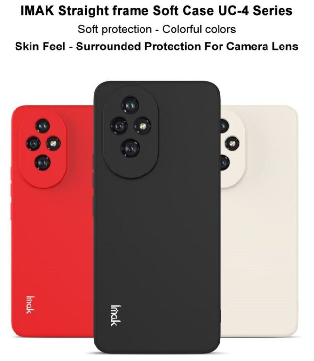 Силиконовый (TPU) чехол IMAK UC-4 Series для Honor 200 - Red: фото 5 из 11