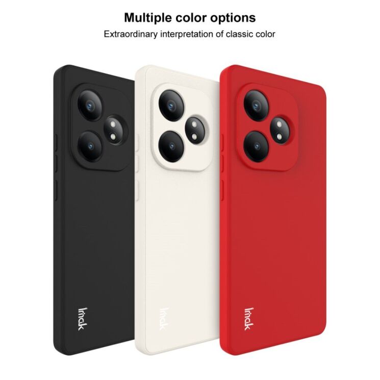 Силиконовый (TPU) чехол IMAK UC-4 Series для Realme GT Neo 6 SE / GT 6T / GT 6 - Red: фото 11 из 12