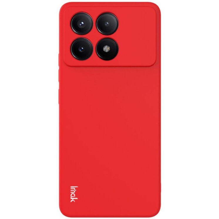 Силиконовый (TPU) чехол IMAK UC-4 Series для Xiaomi Poco F6 Pro - Red: фото 2 из 13