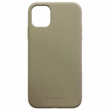 Силіконовий (TPU) чохол MERCURY Silicone Case для Apple iPhone 11 Pro Max - Stone: фото 1 з 9