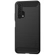 Силиконовый (TPU) чехол MOFI Carbon Fiber для Huawei Honor 20 / 20 Pro - Black (237192B)