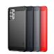 Силиконовый (TPU) чехол MOFI Carbon Fiber для Samsung Galaxy A32 (А325) - Black (273031B). Фото 4 из 11
