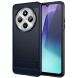 Силіконовий (TPU) чохол MOFI Carbon Fiber для Xiaomi Redmi 14C / Redmi A4 5G / Poco C75 - Blue (366010L). Фото 1 з 9