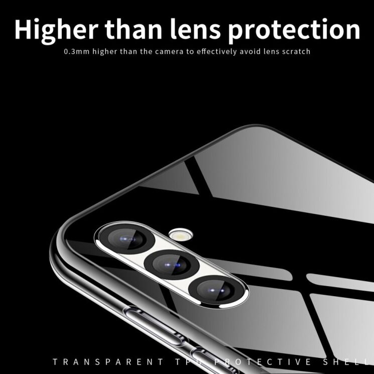 Силиконовый (TPU) чехол MOFI Thin Guard для Samsung Galaxy S25 (S931) - Transparent: фото 6 из 11