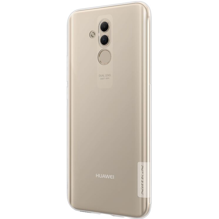 Силиконовый (TPU) чехол NILLKIN Nature для Huawei Mate 20 Lite - White: фото 3 из 10