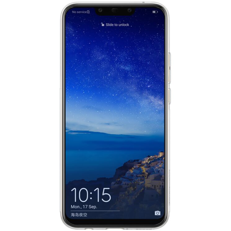 Силиконовый (TPU) чехол NILLKIN Nature для Huawei Mate 20 Lite - White: фото 2 из 10