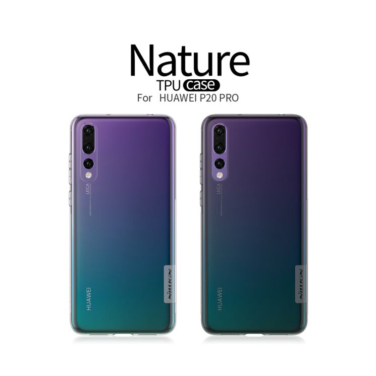 Силиконовый (TPU) чехол NILLKIN Nature для Huawei P20 Pro - Transparent (187613T) Силиконовый (TPU) чехол NILLKIN Nature для Huawei P20 Pro - Transparent: фото 7 из 13