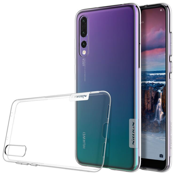 Силиконовый (TPU) чехол NILLKIN Nature для Huawei P20 Pro - Transparent (187613T) Силиконовый (TPU) чехол NILLKIN Nature для Huawei P20 Pro - Transparent: фото 1 из 13