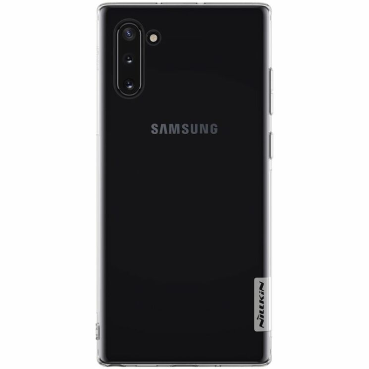 Силіконовий (TPU) чохол NILLKIN Nature для Samsung Galaxy Note 10 (N970) - Transparent: фото 1 з 16