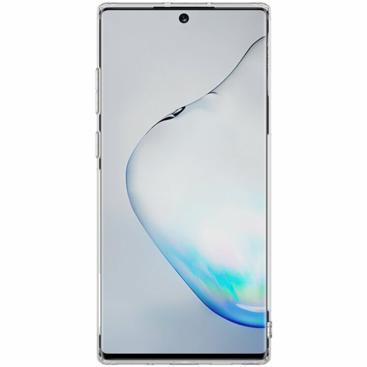 Силіконовий (TPU) чохол NILLKIN Nature для Samsung Galaxy Note 10 (N970) - Transparent: фото 2 з 16