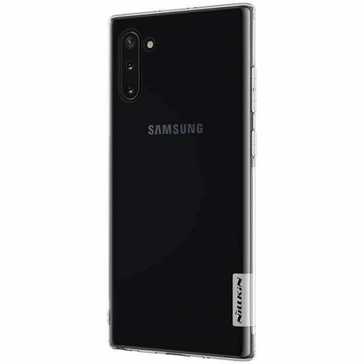Силіконовий (TPU) чохол NILLKIN Nature для Samsung Galaxy Note 10 (N970) - Transparent: фото 3 з 16