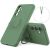 Силиконовый (TPU) чехол с кольцом Deexe Color Shell для Samsung Galaxy S26 FE - Green: фото 1 из 8