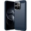 Силиконовый (TPU) чехол UniCase Carbon для Xiaomi Redmi Note 17 Pro - Blue (429524L)