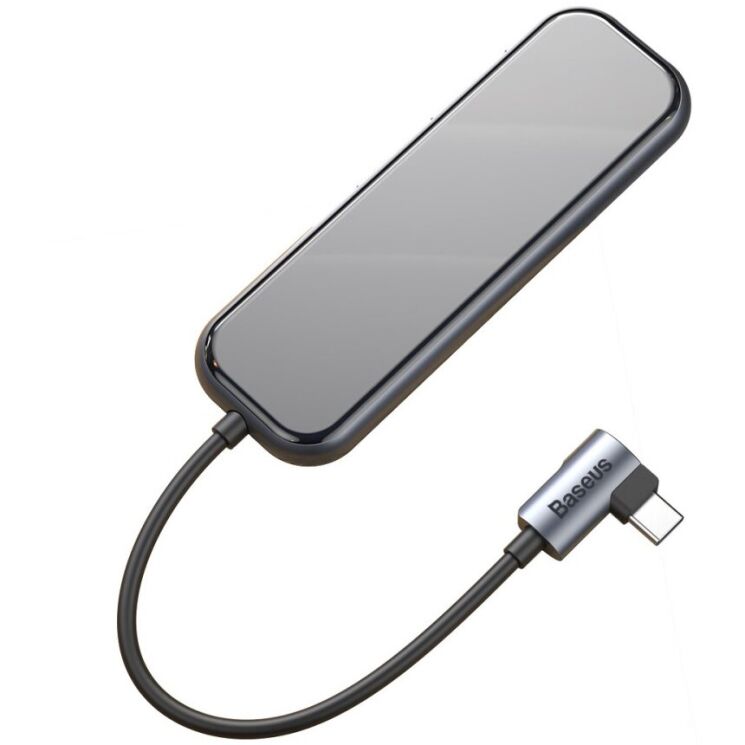 USB HUB BASEUS Multi-functional 5 in 1 (CAHUB-BZ0G) - Dark Grey: фото 3 з 25