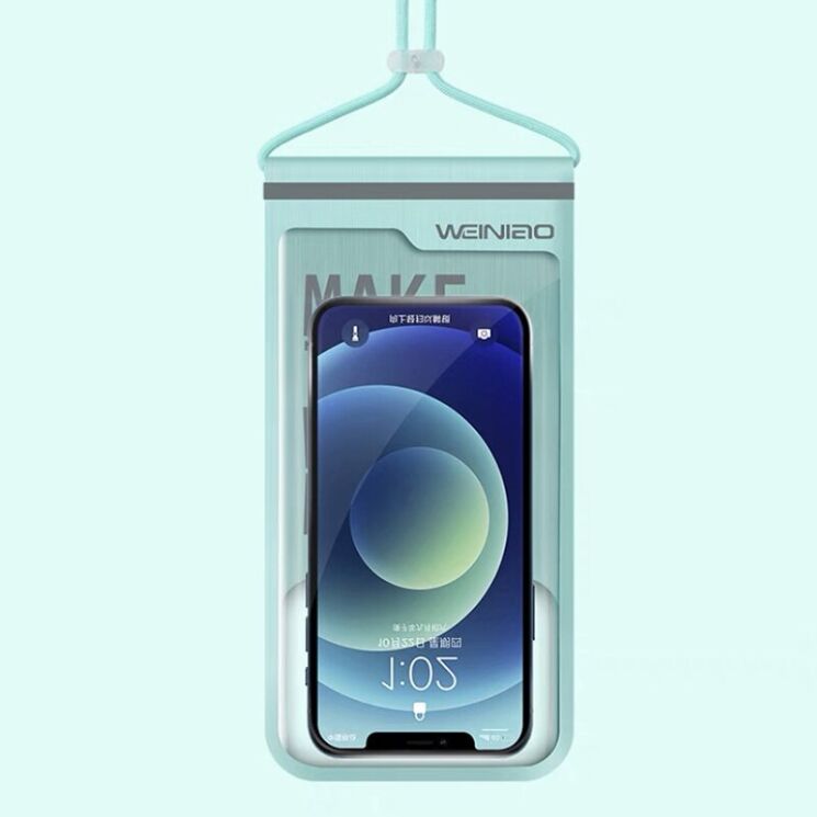 Вологозахисний чохол WEINIAO Waterproof Bag - Mint Green: фото 1 з 10