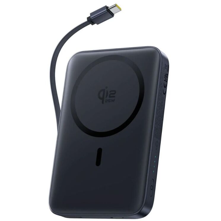 Внешний аккумулятор Baseus PicoGo AM61 Qi2.2 Magnetic 45W (10000mAh) E0028V00 - Black: фото 2 из 14