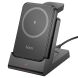 Внешний аккумулятор Hoco J149 DeskTop Charging Set 3 in 1 (15W) 5000mAh - Black (995489B). Фото 4 из 8