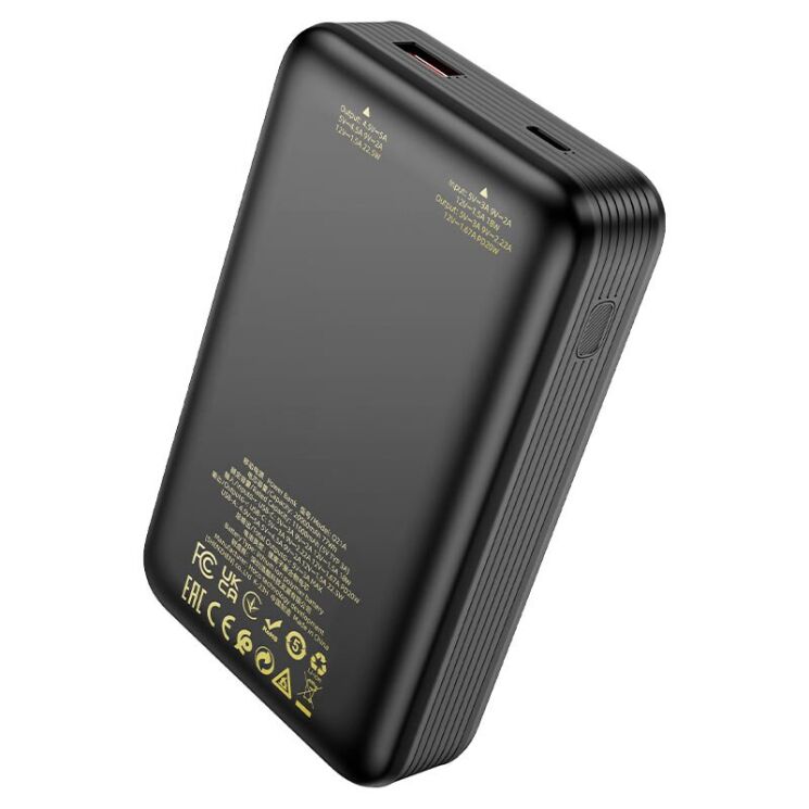 Внешний аккумулятор Hoco Q21A Great 22.5W+PD20W (20000mAh) - Black: фото 3 из 6