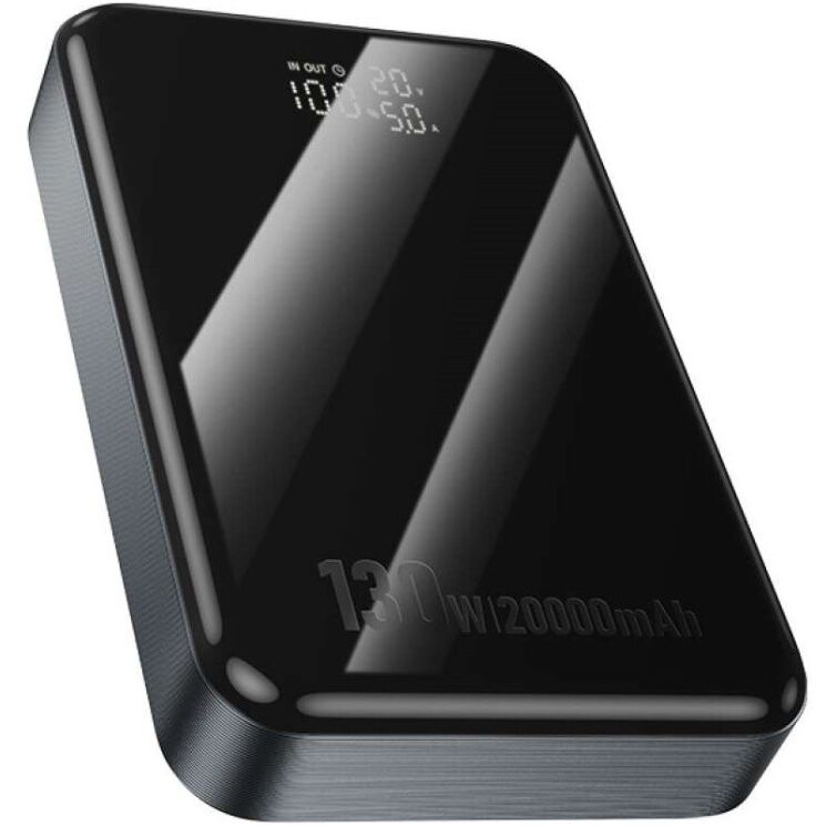Внешний аккумулятор Hoco Q30A Fast charge 130W (20000mAh) - Metal gray: фото 6 из 9