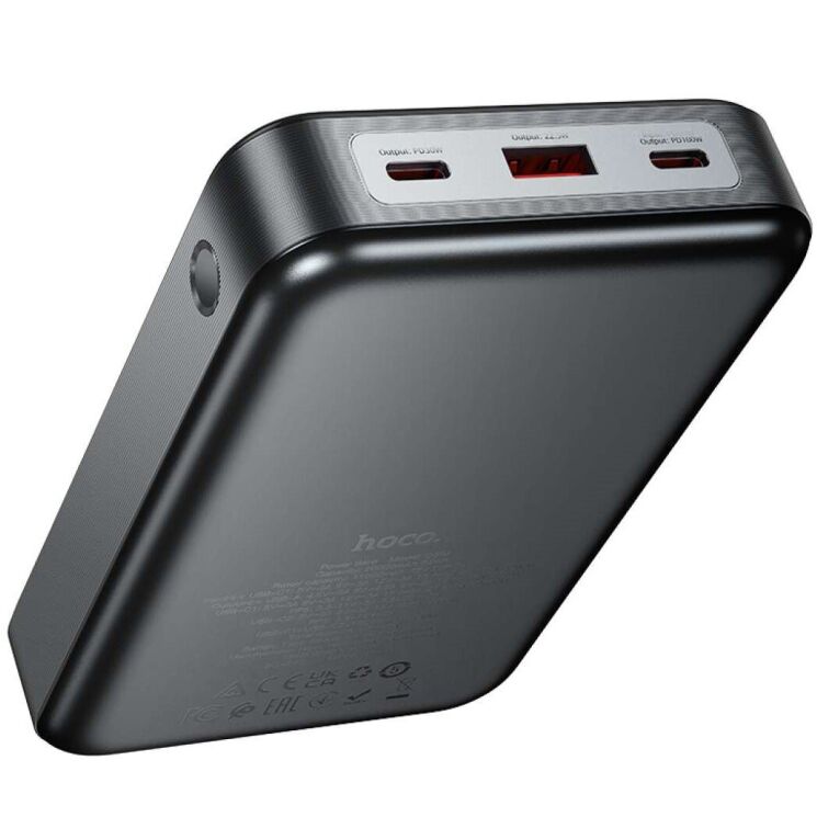 Внешний аккумулятор Hoco Q30A Fast charge 130W (20000mAh) - Metal gray: фото 2 из 9