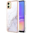 Захисний чохол Deexe Marble Case для Samsung Galaxy A06 (A065) - White (365155W)