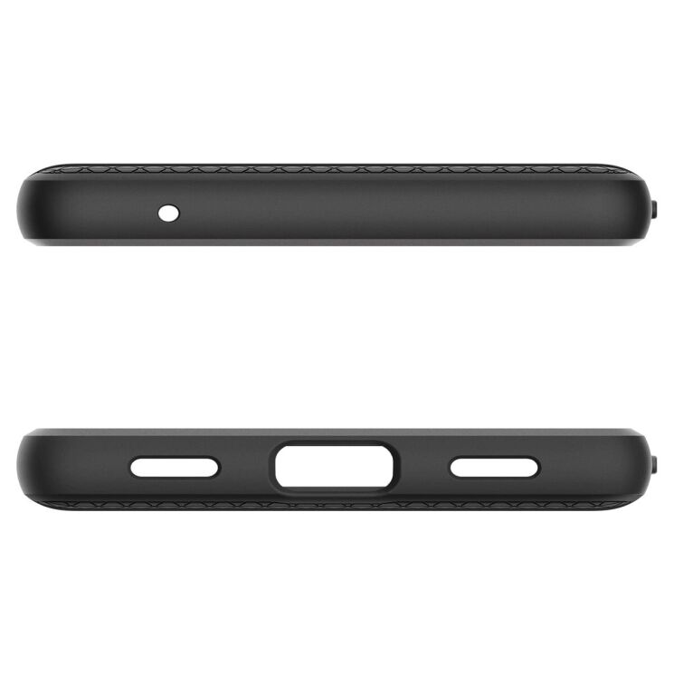 Защитный чехол Spigen (SGP) Liquid Air для Google Pixel 7a - Matte Black: фото 11 из 17
