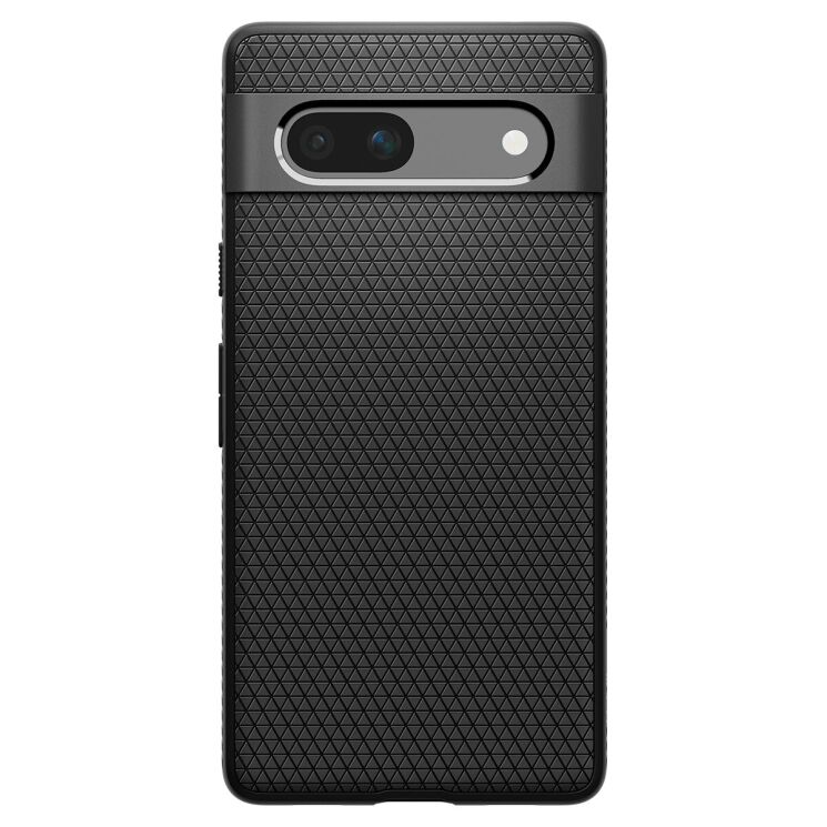 Защитный чехол Spigen (SGP) Liquid Air для Google Pixel 7a - Matte Black: фото 2 из 17