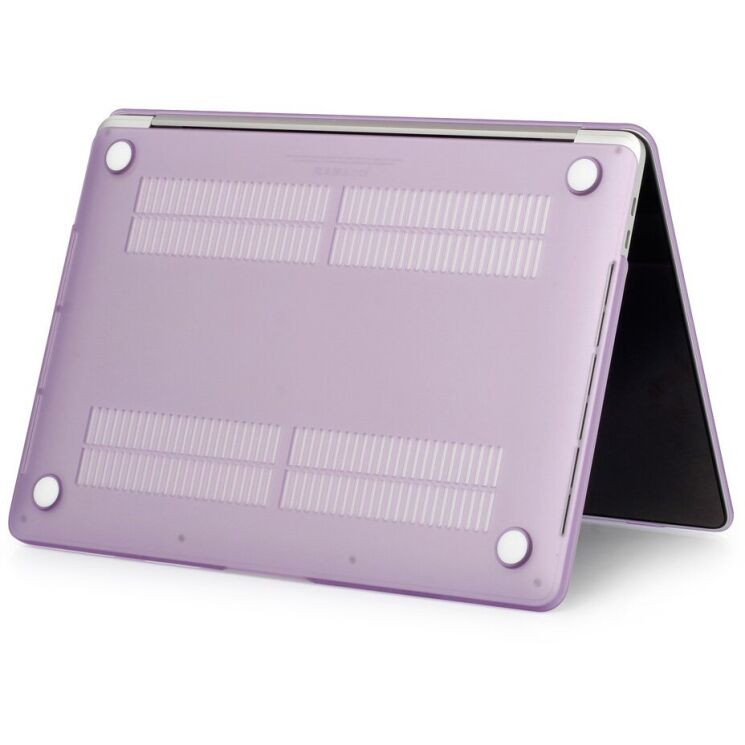 Защитная накладка UniCase Matte Shell для Apple MacBook Air 13 (2020) - Light Purple: фото 5 из 5