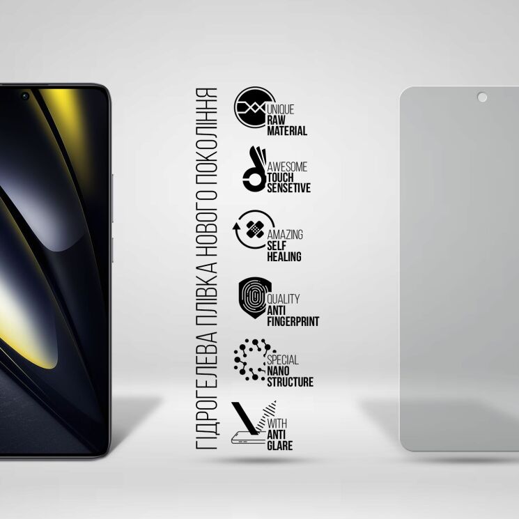 Захисна плівка на екран ArmorStandart Matte для Xiaomi Poco F6: фото 2 з 5