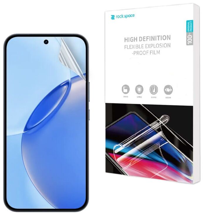 Защитная пленка на экран RockSpace Explosion-Proof SuperClear для Realme 16 Pro (428026) Защитная пленка на экран RockSpace Explosion-Proof SuperClear для Realme 16 Pro: фото 1 из 10