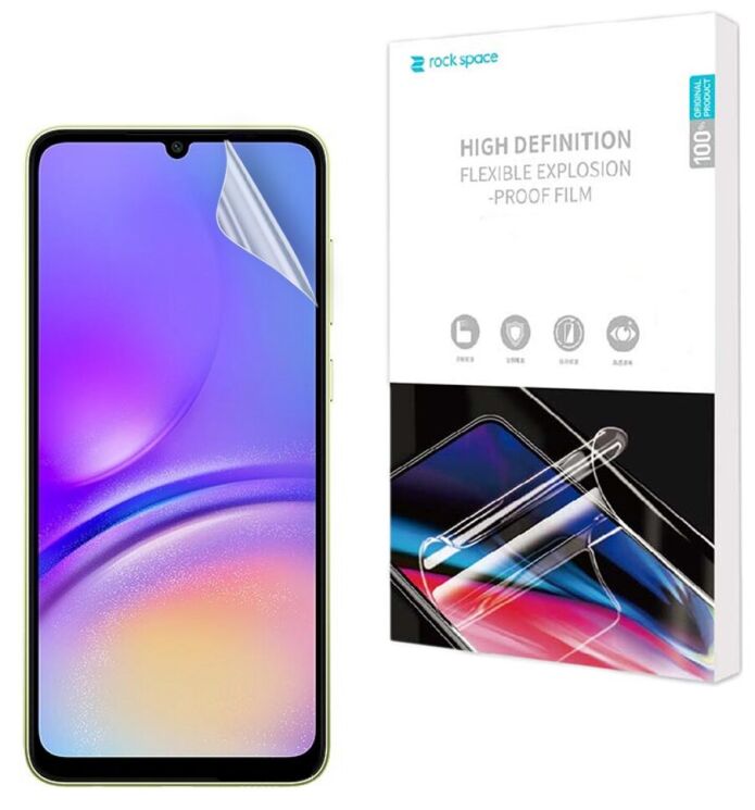 Защитная пленка на экран RockSpace Explosion-Proof SuperClear для Samsung Galaxy A05 (A055): фото 1 из 10