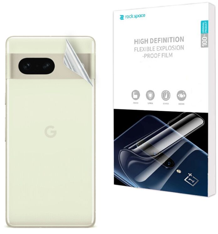 Захисна плівка на задню панель RockSpace Explosion-Proof SuperClear для Google Pixel 7: фото 1 з 9
