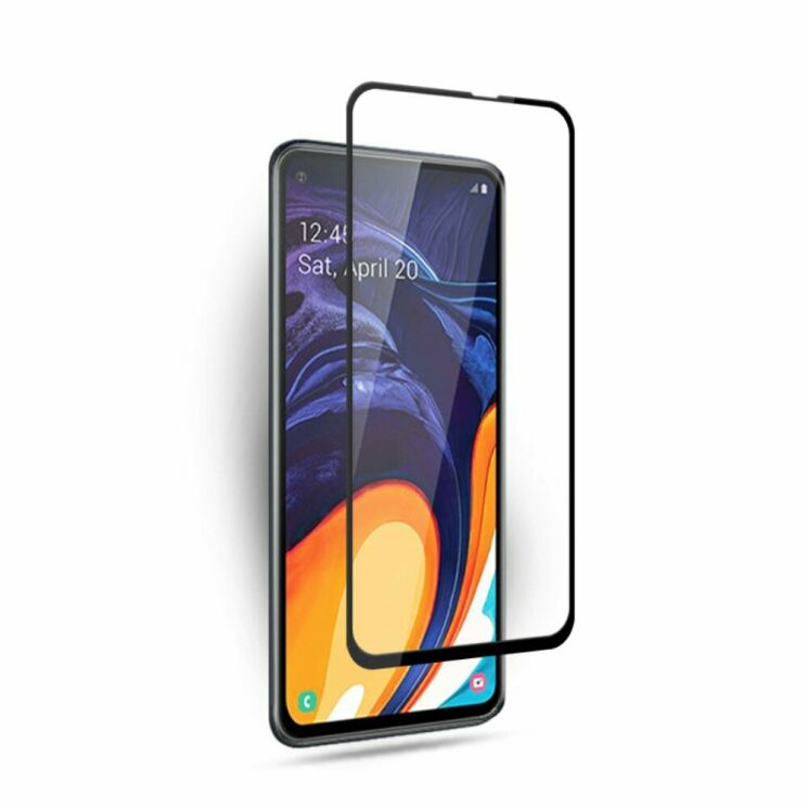 Защитное стекло AMORUS Full Glue Tempered Glass для Samsung Galaxy A60 (A605) - Black: фото 4 из 7