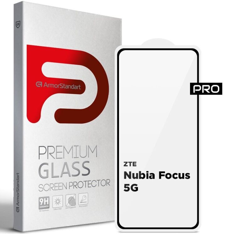 Защитное стекло ArmorStandart Pro 5D для ZTE Nubia Focus - Black: фото 1 из 6