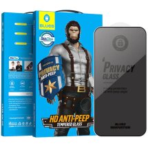 Защитное стекло Blueo Full Cover Anti-Peep для Samsung Galaxy S26 Plus (S947) - Black: фото 1 из 1