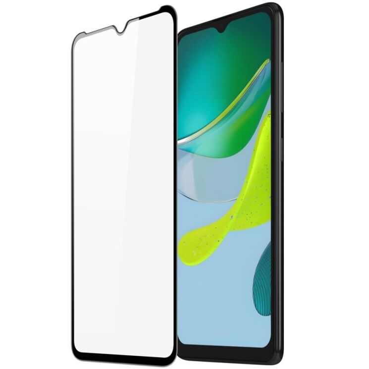 Защитное стекло DUX DUCIS Full Glue для Motorola Moto E13 - Black: фото 1 из 8