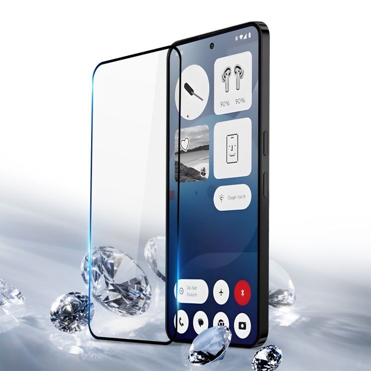 Защитное стекло DUX DUCIS Full Glue для Nothing Phone (3a) Lite - Black: фото 2 из 7